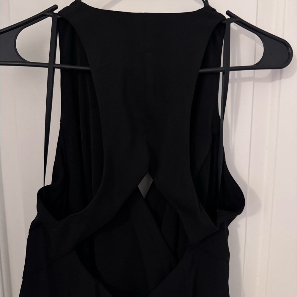 Ralph Lauren Black Backless Dress
